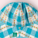 Blue Flowers Reversible Sunhat