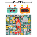 Robot Factory 100-Piece Decoder Puzzle