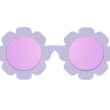 Iris Polarized Flower Sunglasses with Mirrored Lens