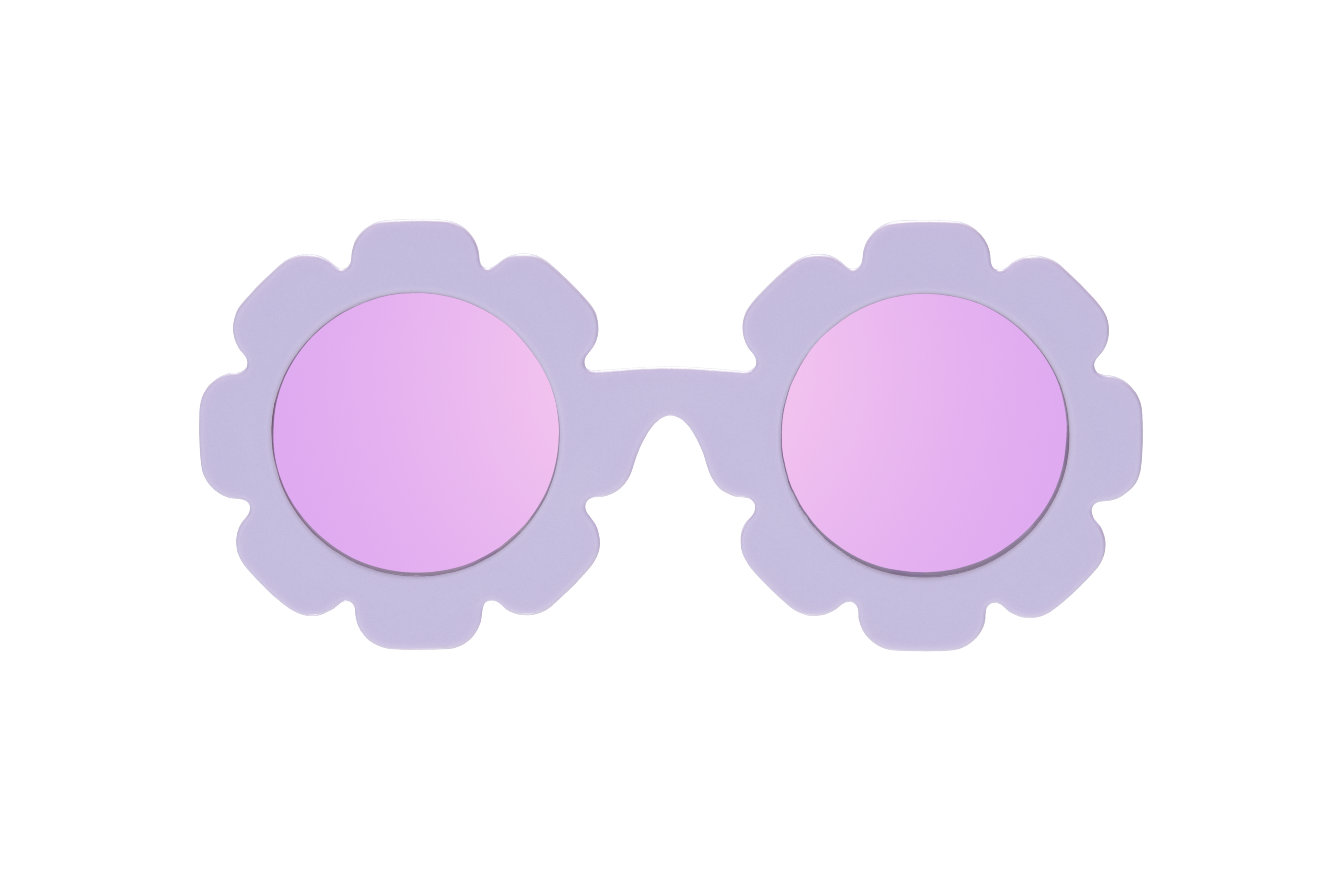 Iris Polarized Flower Sunglasses with Mirrored Lens