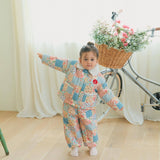 Flora Patch Cozy Cotton Pants
