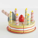 Sliceable Birthday Cake & Candles