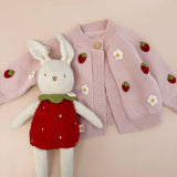 Plush Bunny Strawberry Toy Stuffed Animal