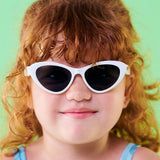 Wicked White Cat-Eye