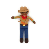Cowboy Doll – Handmade Organic Cotton Western Toy for Kids