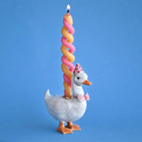 Pink Goose Cake Topper