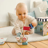 Lolo's Funny Autoboat 2-in-1 Stacking Game