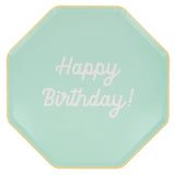 Mixed Happy Birthday Dinner Plates