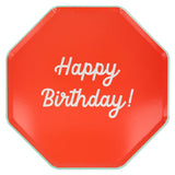 Mixed Happy Birthday Dinner Plates