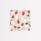 Strawberry Pattern Small Napkins