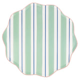 Preppy Stripe Dinner Plates