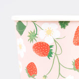 Strawberry Pattern Cups