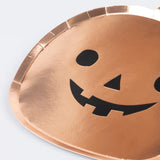 Copper Pumpkin Plates