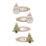 Santa & Christmas Tree Clic Clacs