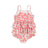 Manuca Frill Swimsuit GRS - Rose Anglaise