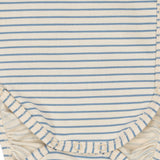 Basic LS Newborn Body GOTS -  Stripe Bluie