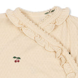 Sui Newborn Frill Body GOTS - Cherry