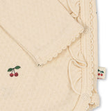 Sui Newborn Frill Body GOTS - Cherry