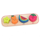 1, 2, 3 and 4 Fruits Early learning Puzzle - Andy Westface