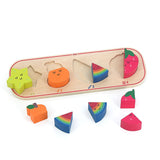1, 2, 3 and 4 Fruits Early learning Puzzle - Andy Westface