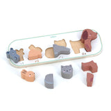 1, 2, 3 and 4 Animals Early Learning Puzzle - Sarah Betz